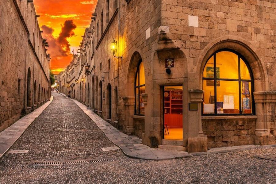 Praxitelous 9 Old Town Villa Rhodes City Dış mekan fotoğraf