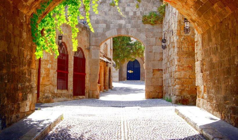 Praxitelous 9 Old Town Villa Rhodes City Dış mekan fotoğraf